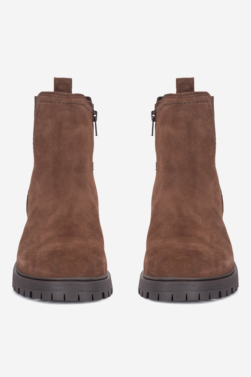 Lasocki - Botki zamszowe ocieplane - 5906751227077