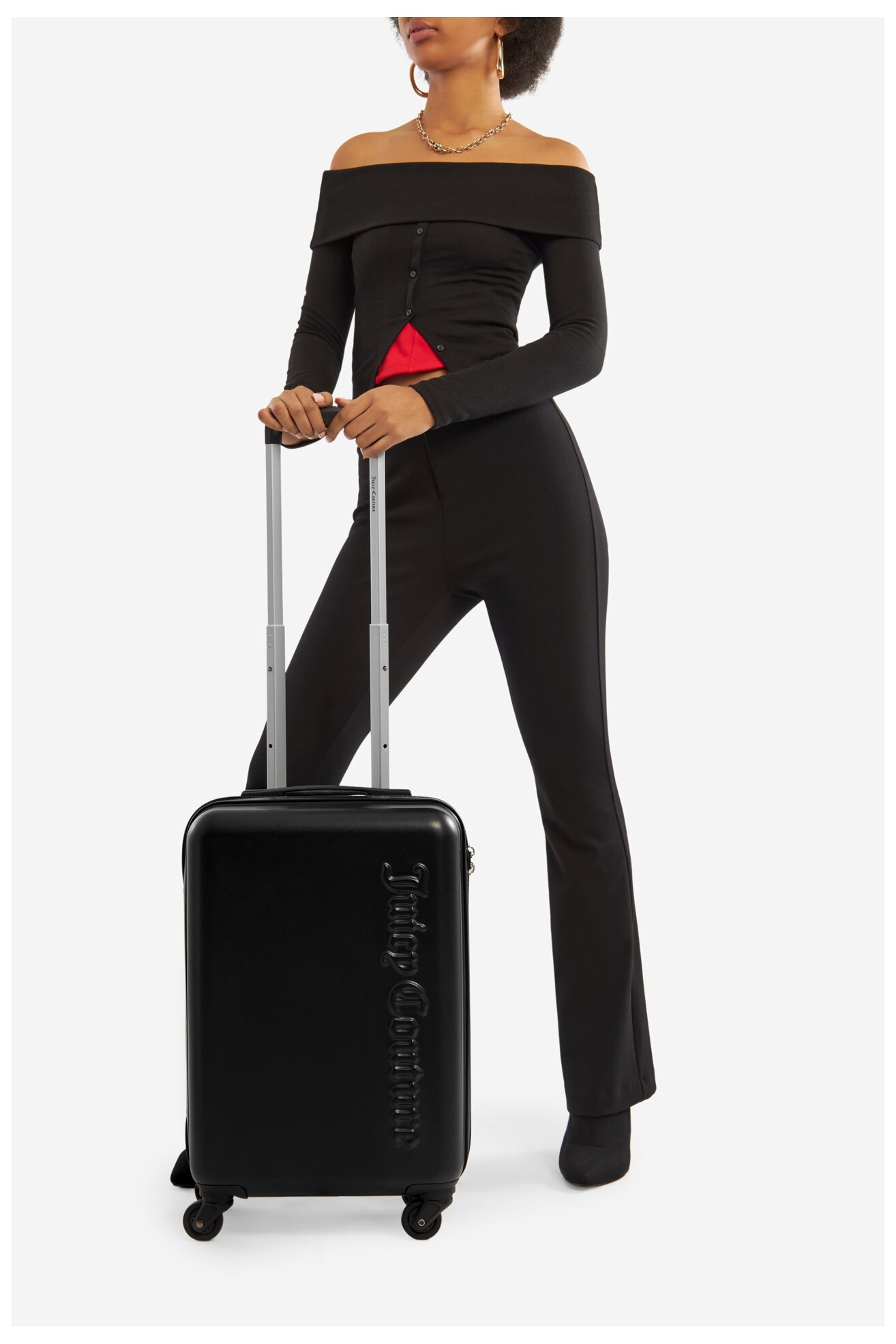 Walizka Juicy Couture AEJXT4125TAB000-S Czarny