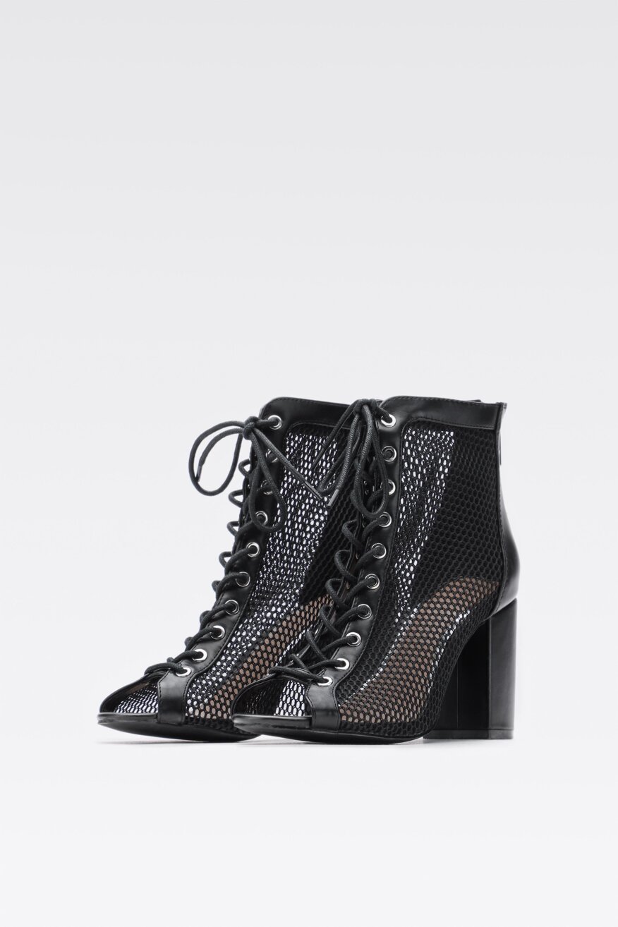 
                Jenny Fairy - Sandały na obcasie czarne - 5903698184883