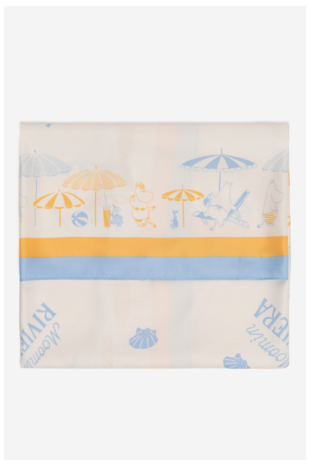 Ženska marama MOOMIN ACCCS-SS24-143MMN ŽUTA