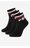 Шкарпетка Fila F9398-AW24 (3-PACK) ЧОРНИЙ