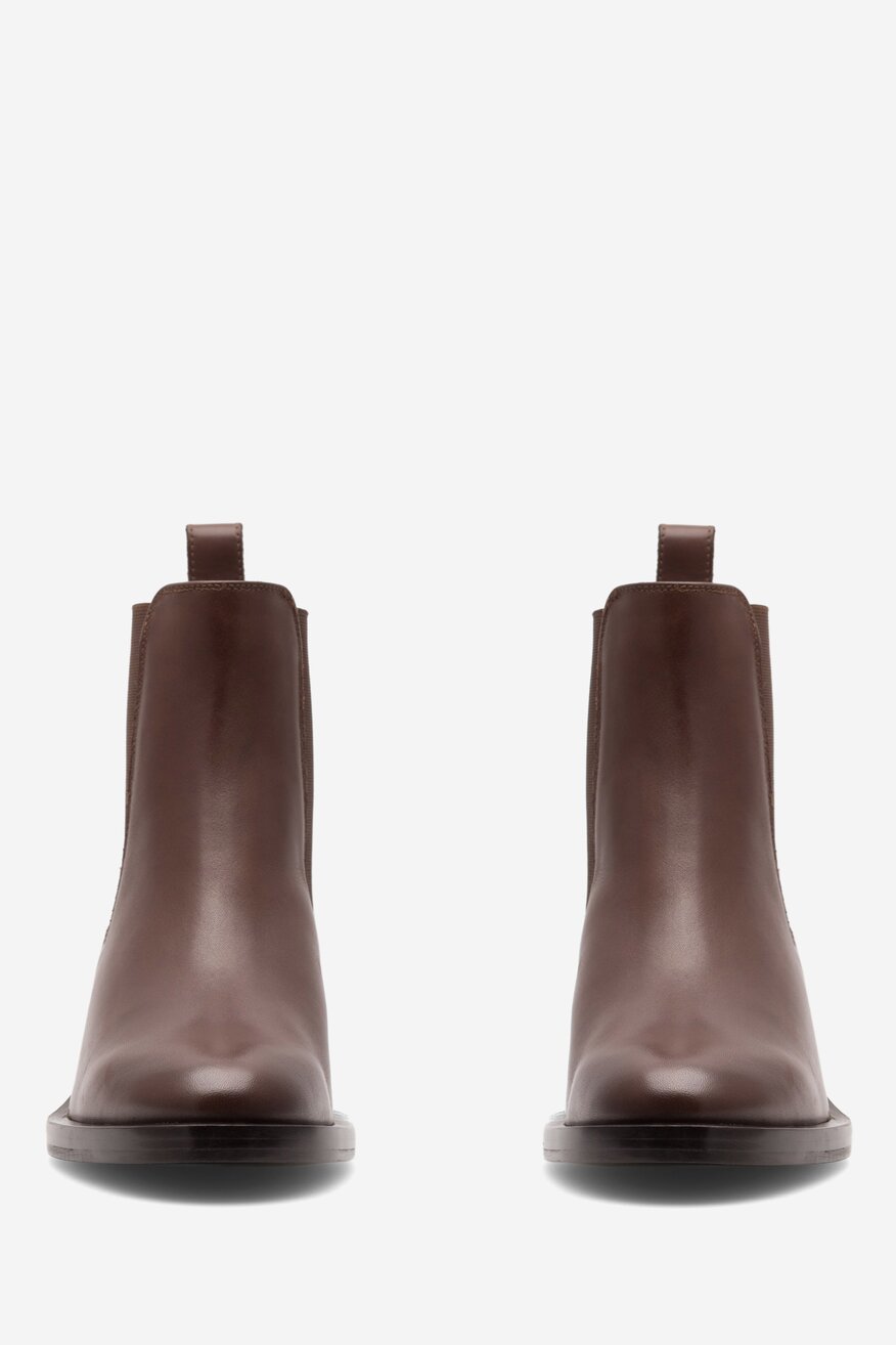 
                Gino Rossi - Skórzane botki - 5905588048527