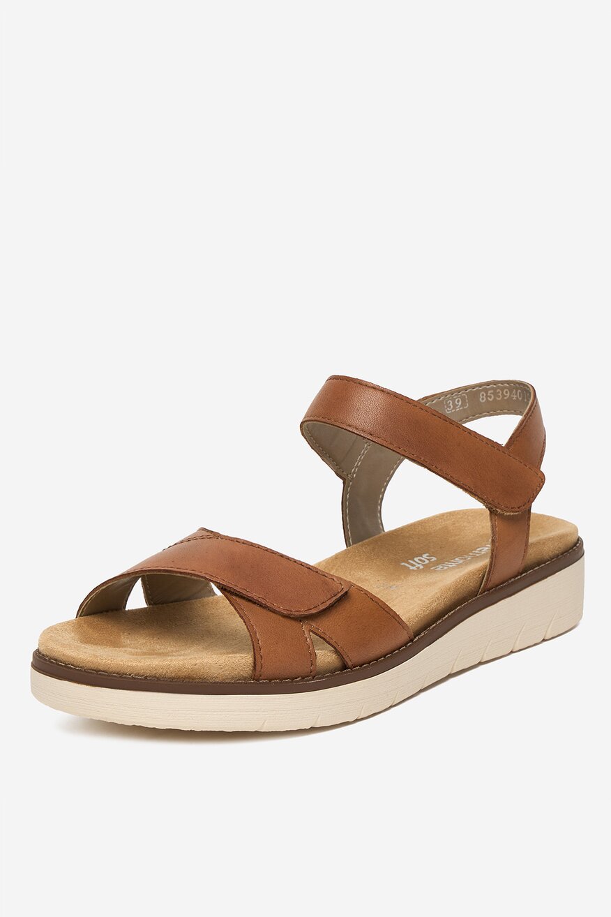 
                Remonte - Sandały skórzane - 5906751789841