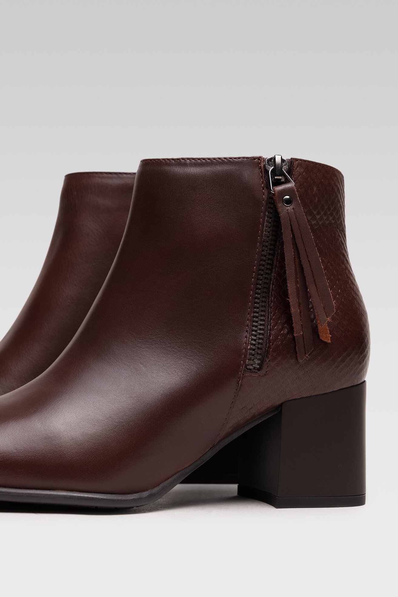 Botki Lasocki 3400-01 Brązowy