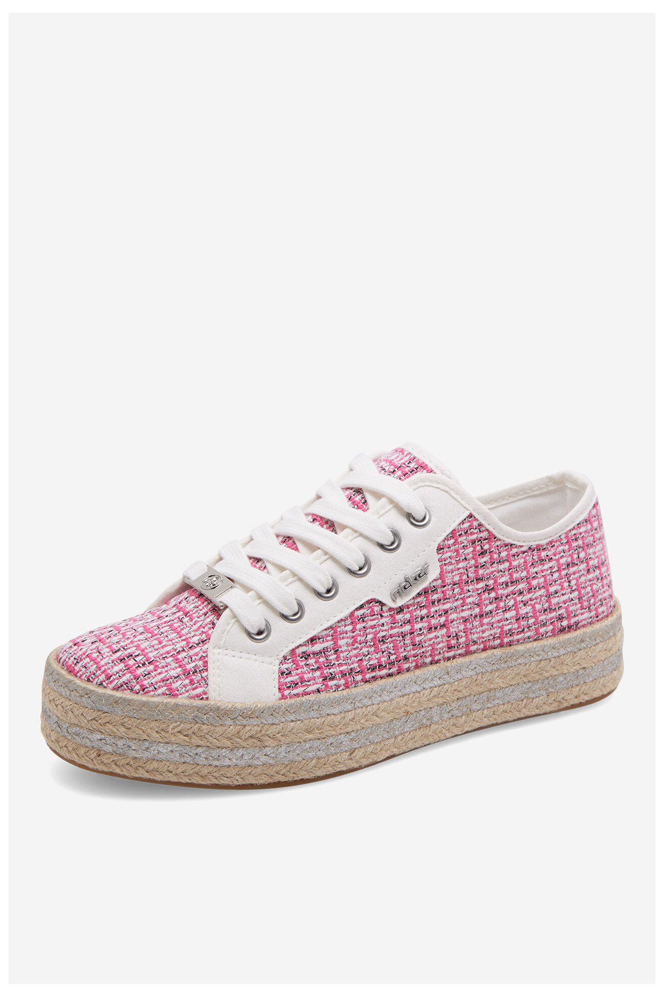 Eспадрили Rieker 94000-31 РОЗОВ