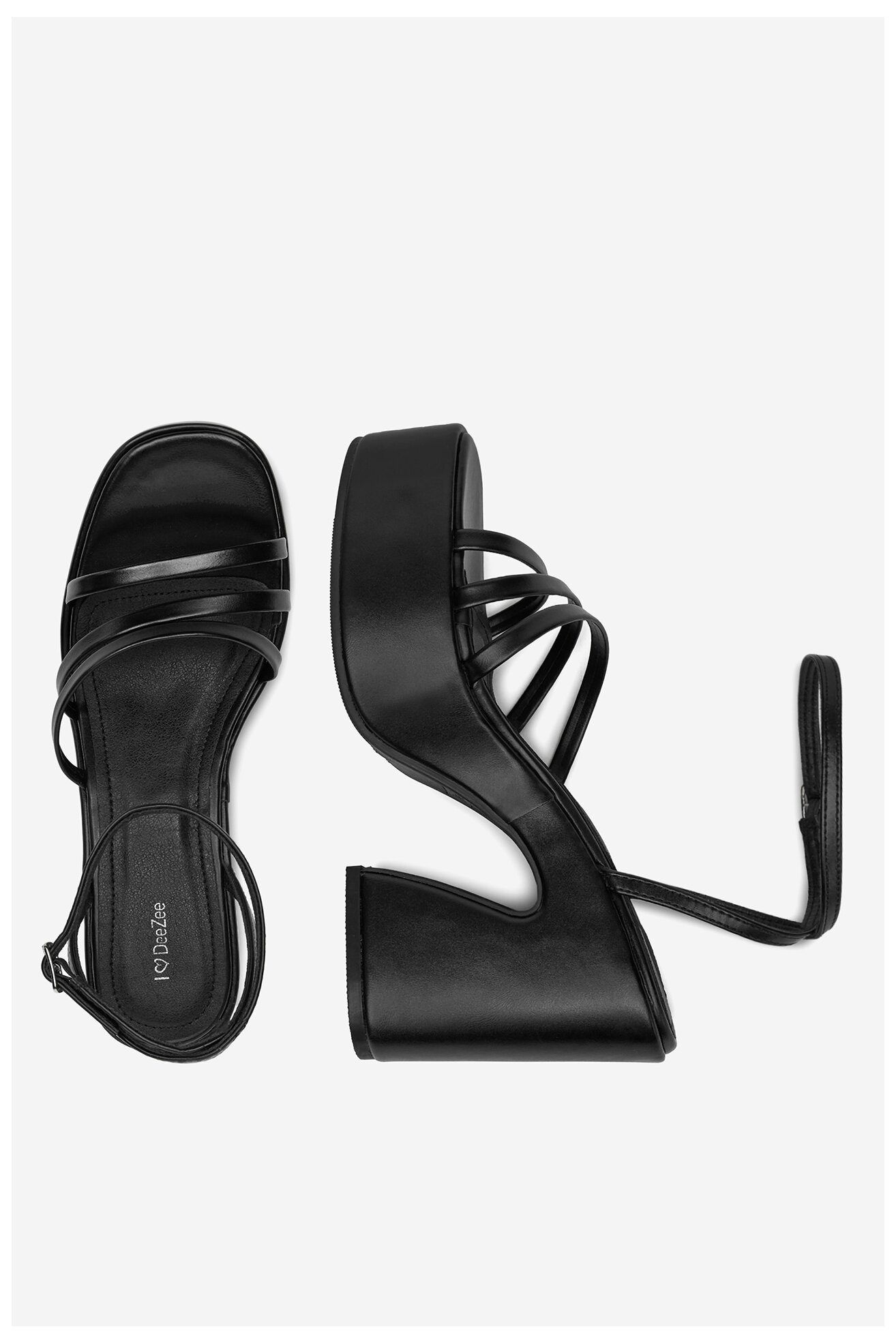 Sandale DeeZee F7178-16 NEGRU