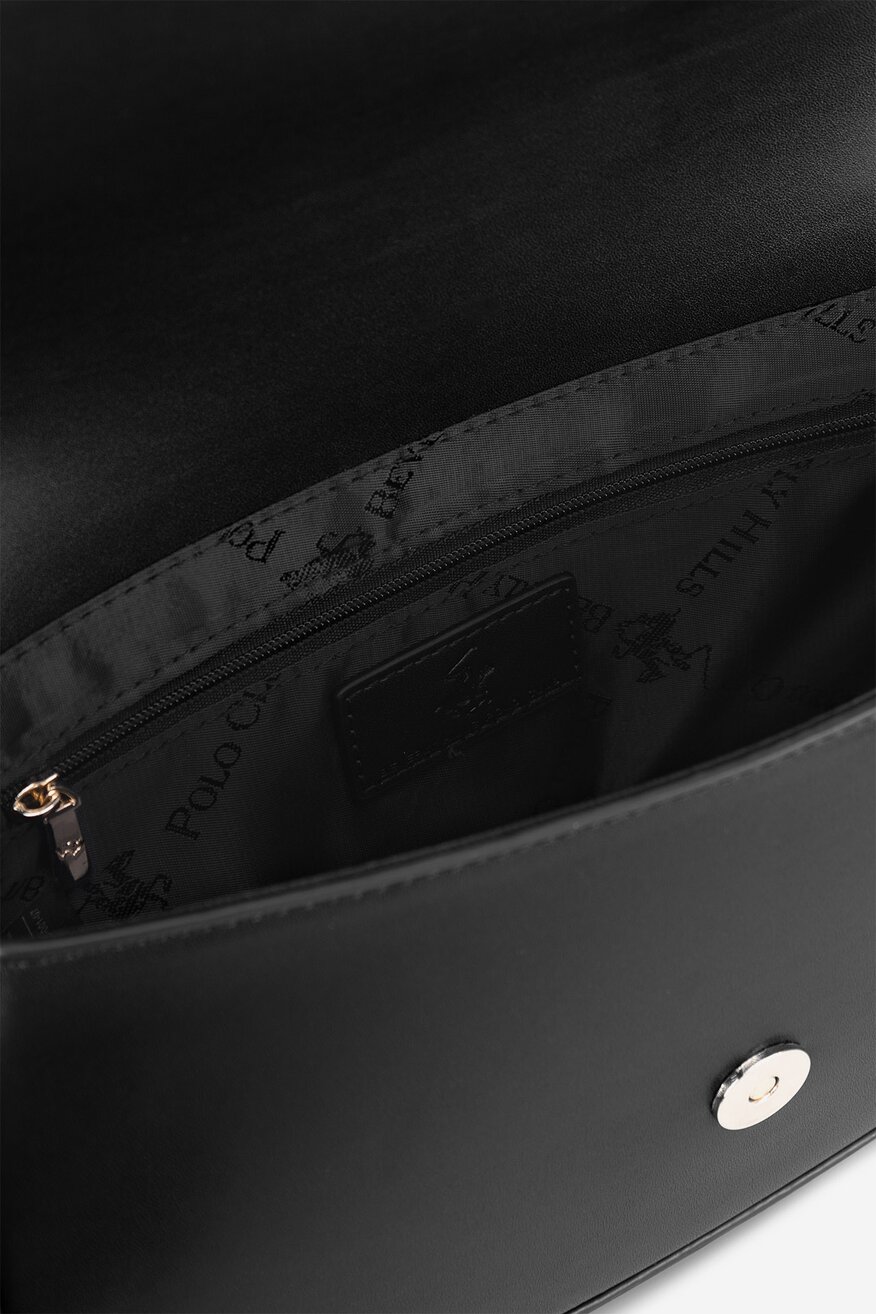 
                Дамска чанта Beverly Hills Polo Club ЧЕРЕН - 5906751619025