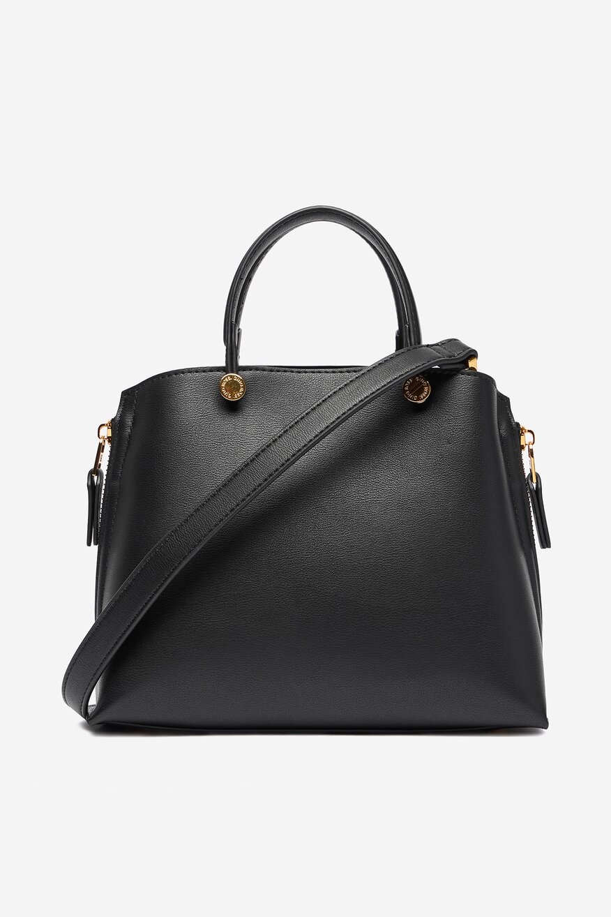 
                Дамска чанта Gino Rossi ЧЕРЕН - 5906751623459