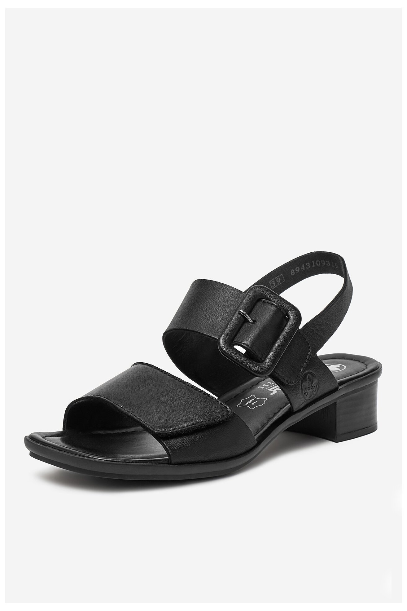 Sandały Rieker 62663-01 Czarny