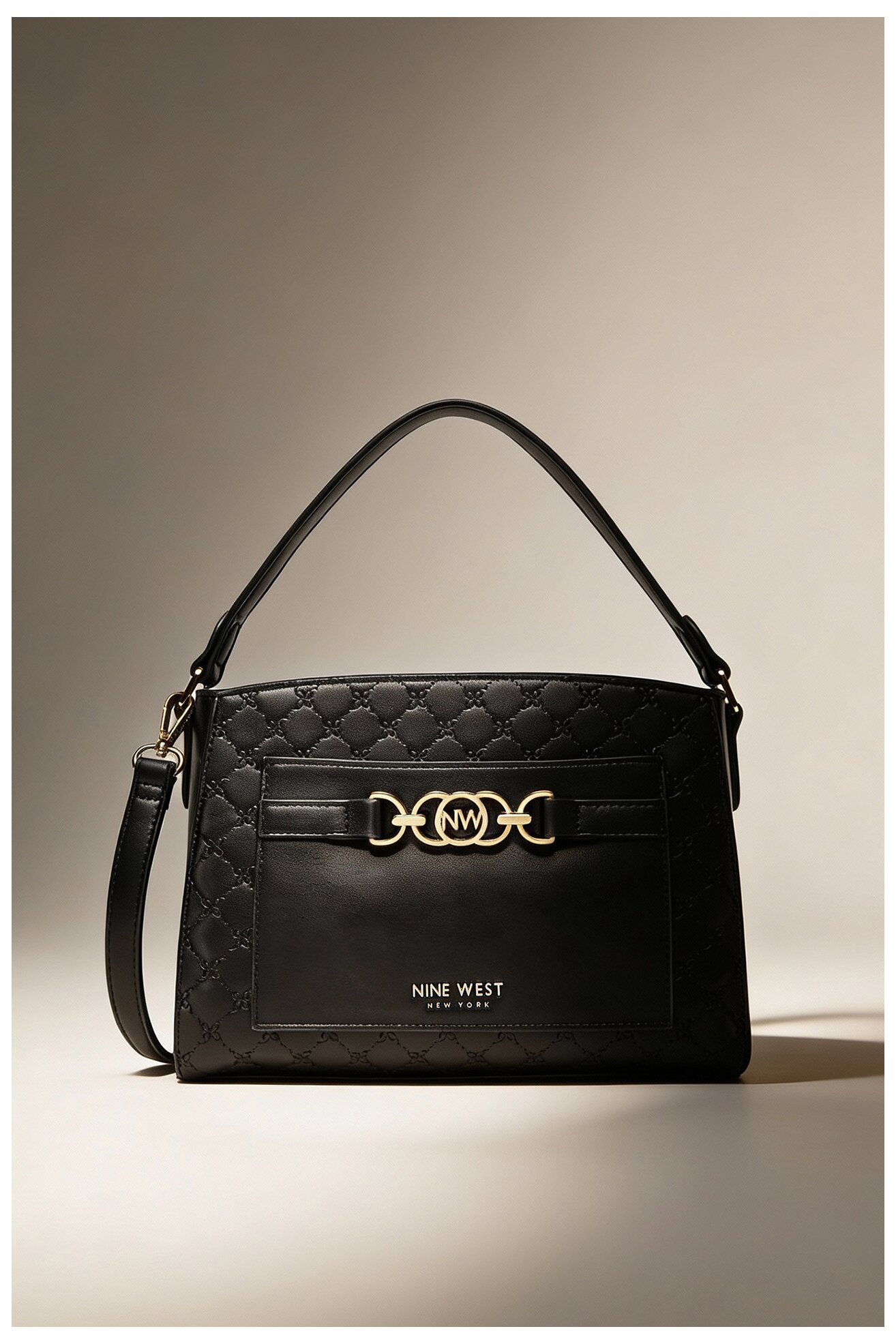 Torebka NINE WEST CEO-LUNA-III-H242046 Czarny