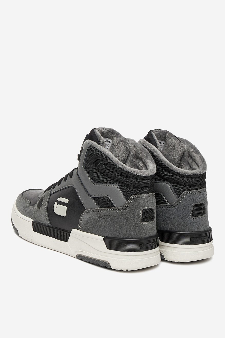 Šněrovací vyšší obuv G-STAR RAW ŠEDÁ - 5906751324172