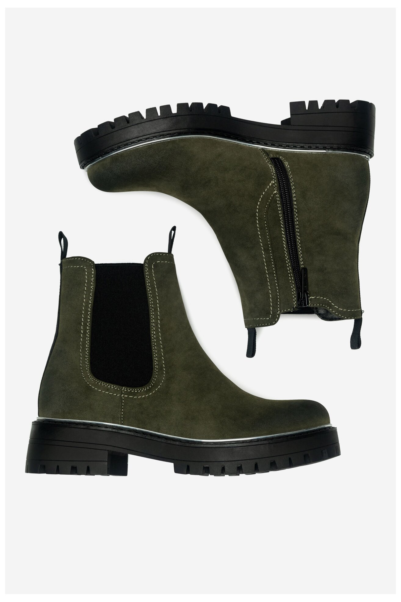 Botki Jenny Fairy WS13202-05 Khaki