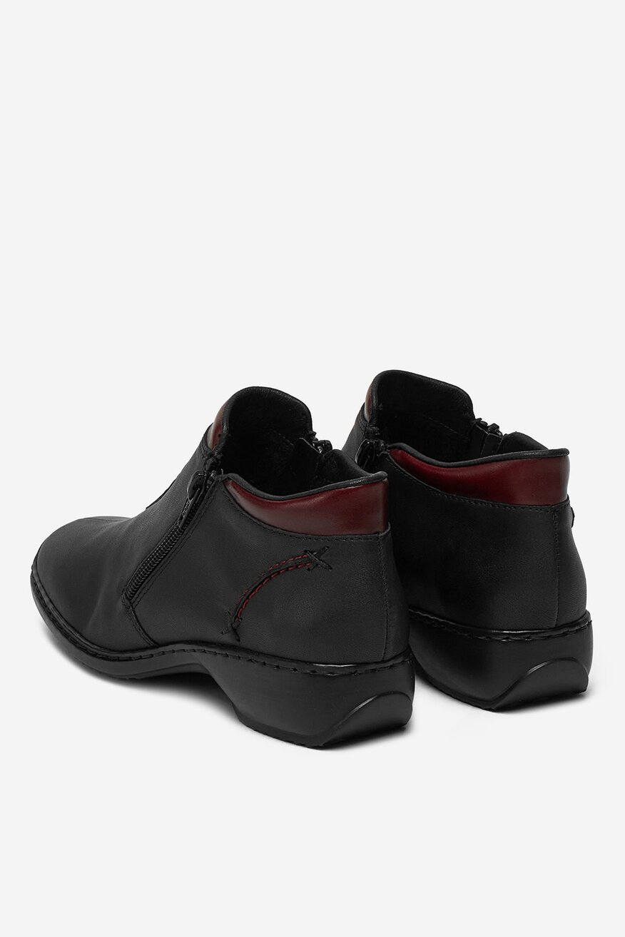 Ghete Rieker NEGRU - 2230083230317