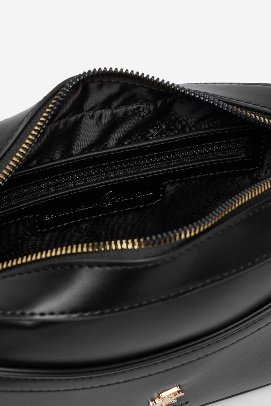 
                Дамска чанта Beverly Hills Polo Club ЧЕРЕН - 5906751598474