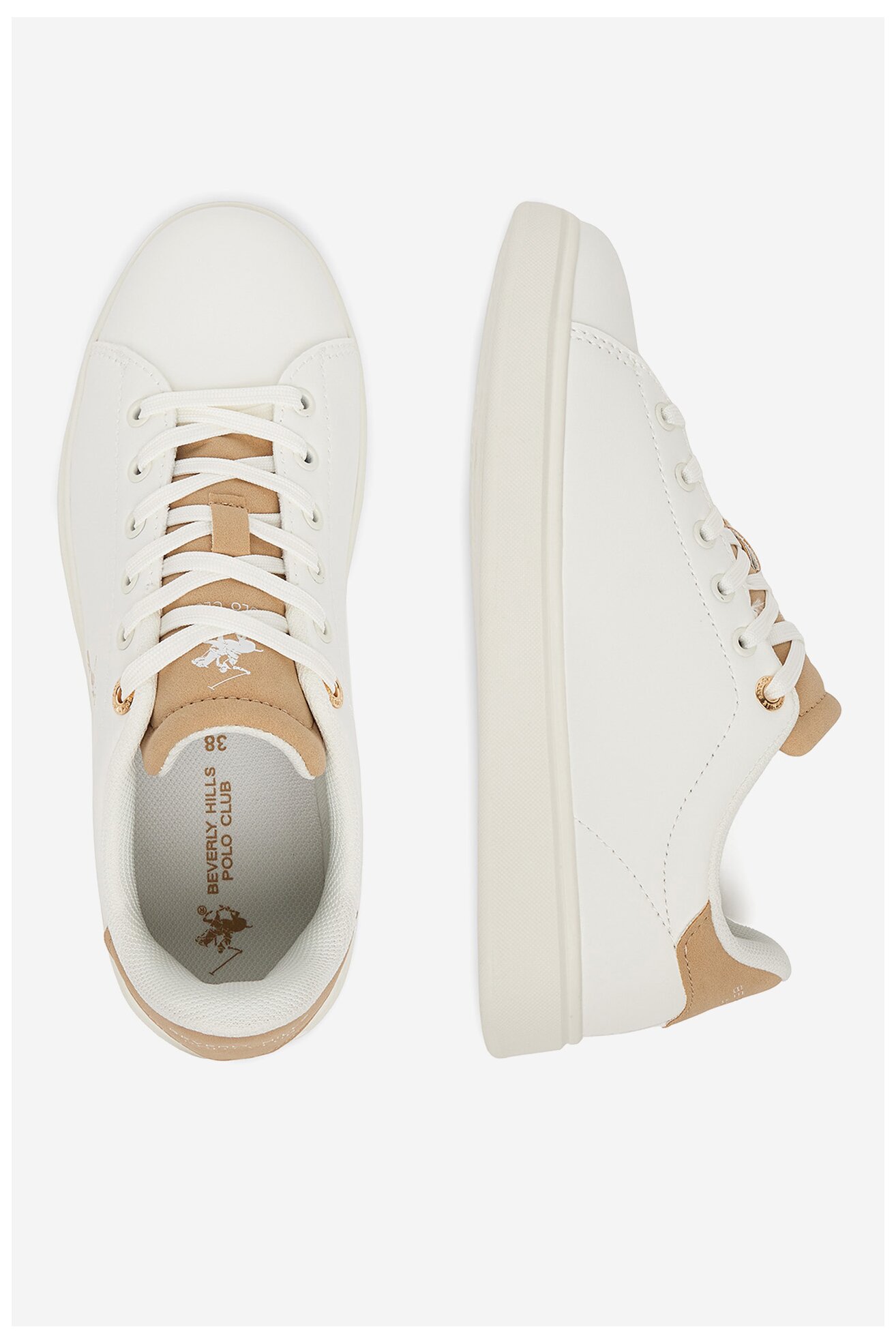 Trampki Beverly Hills Polo Club VSS25003W Biały