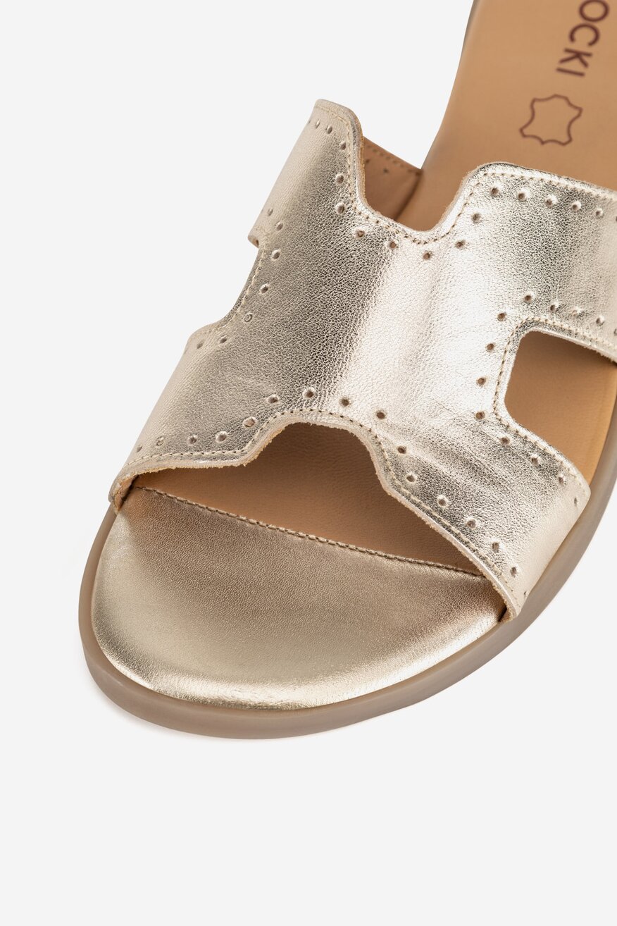 
                Papuče Lasocki ZLATNA - 5903698603841