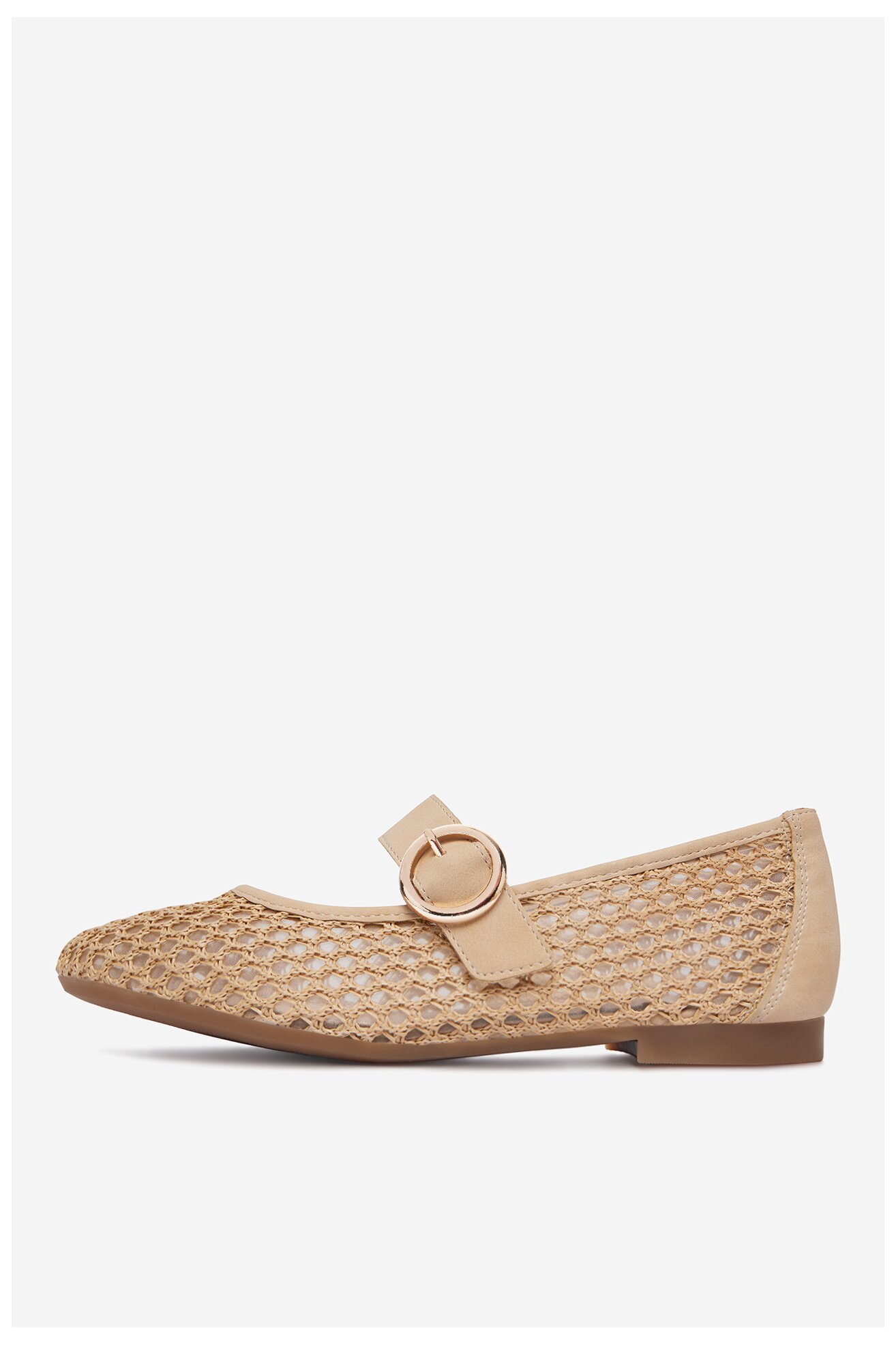 Baleriny Remonte CEO-D0K17-20 Beżowy