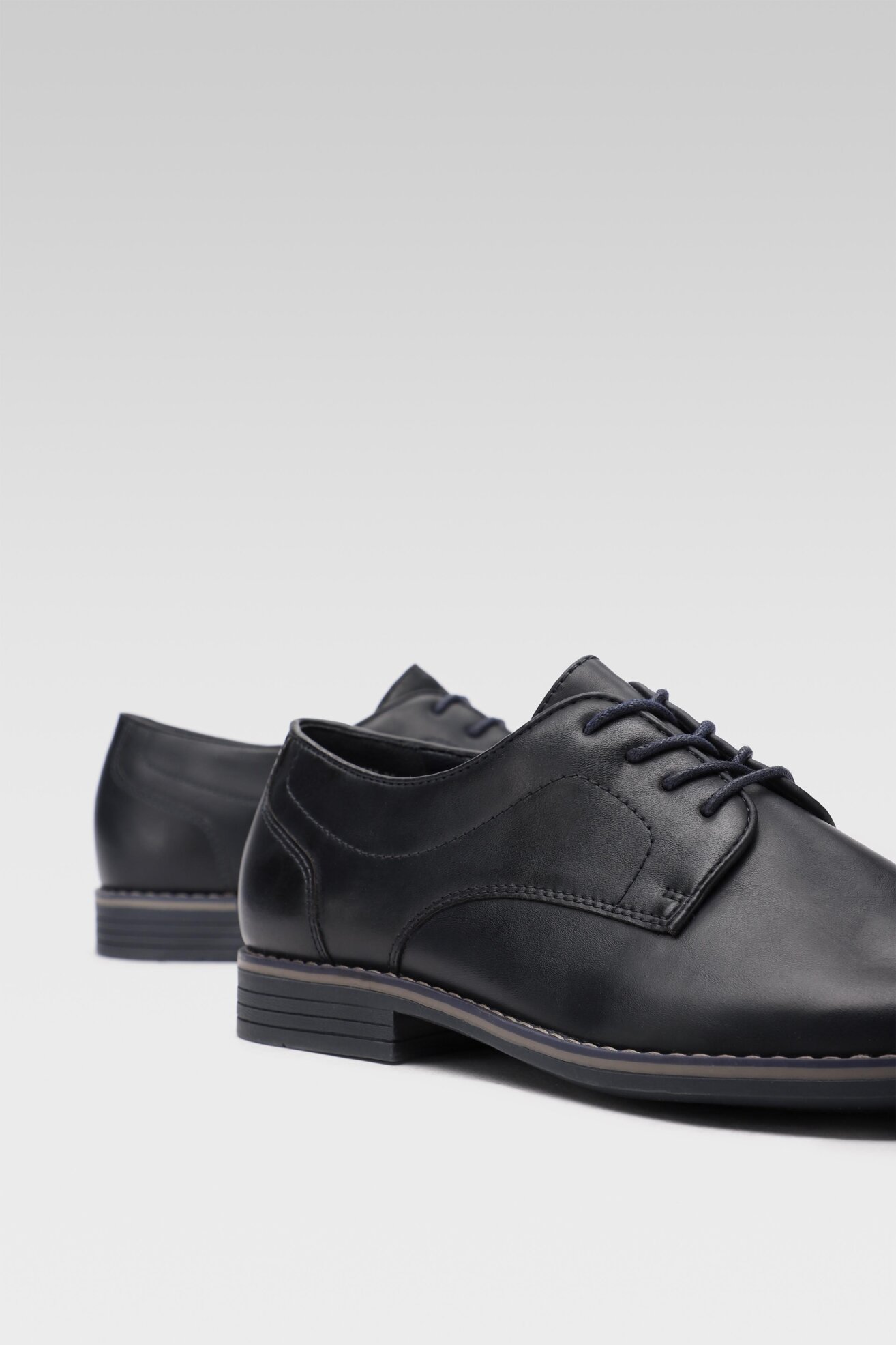 Półbuty Lanetti M16SS025-25A Granatowy