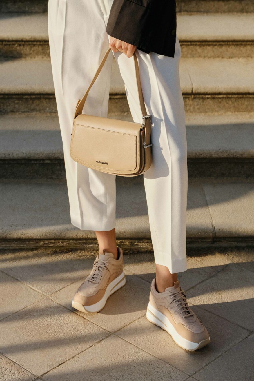 Gino Rossi - Torebka skórzana beżowa - 5903698604718