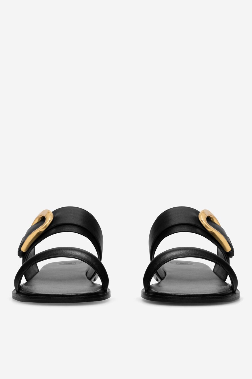 
                Gino Rossi - Skórzane klapki - 5905588344322