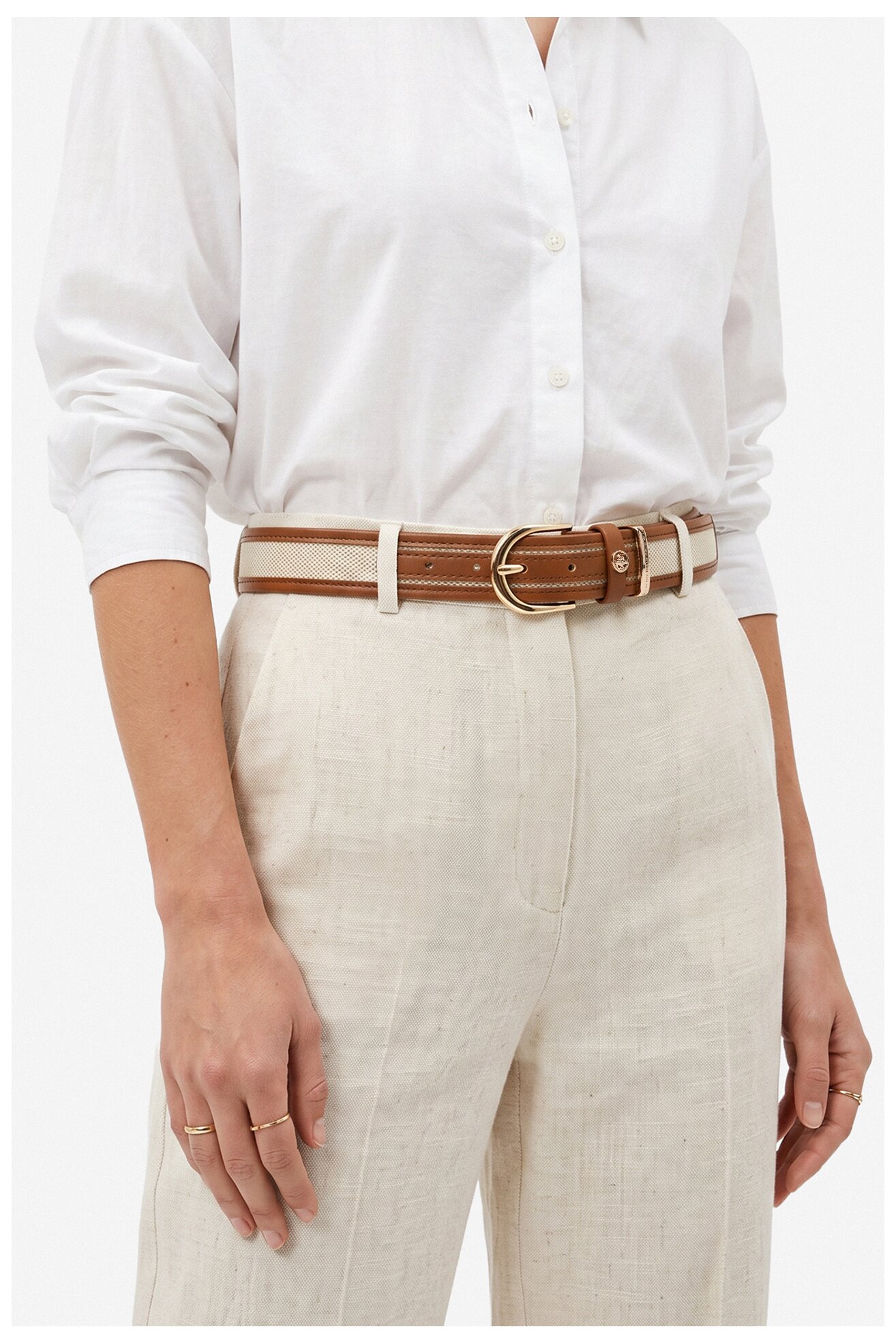 Pasek damski Beverly Hills Polo Club CEO-BHPC-W2-002-SS26 Camel