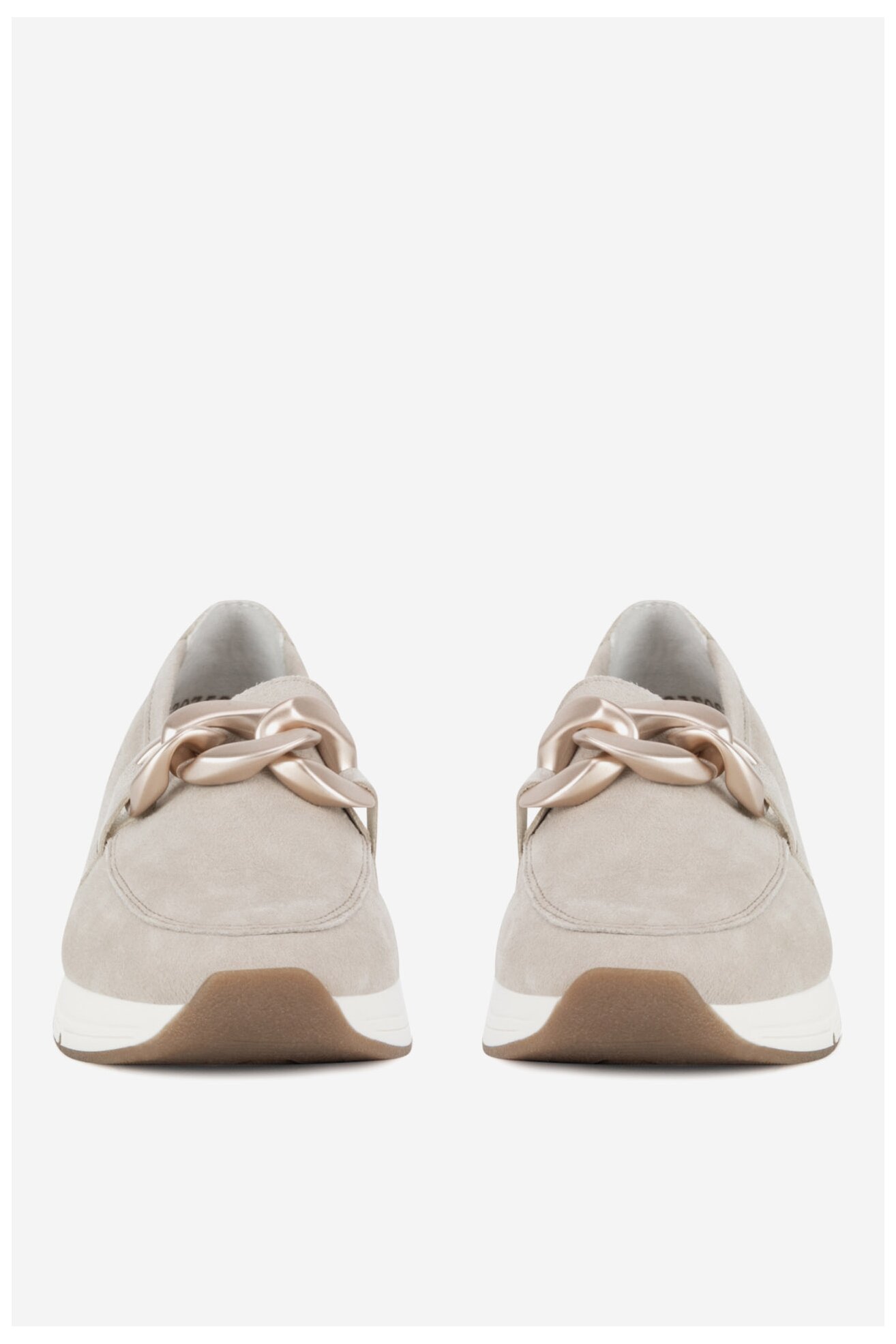 Mokasyn Rieker 58944-60 Beżowy jasny