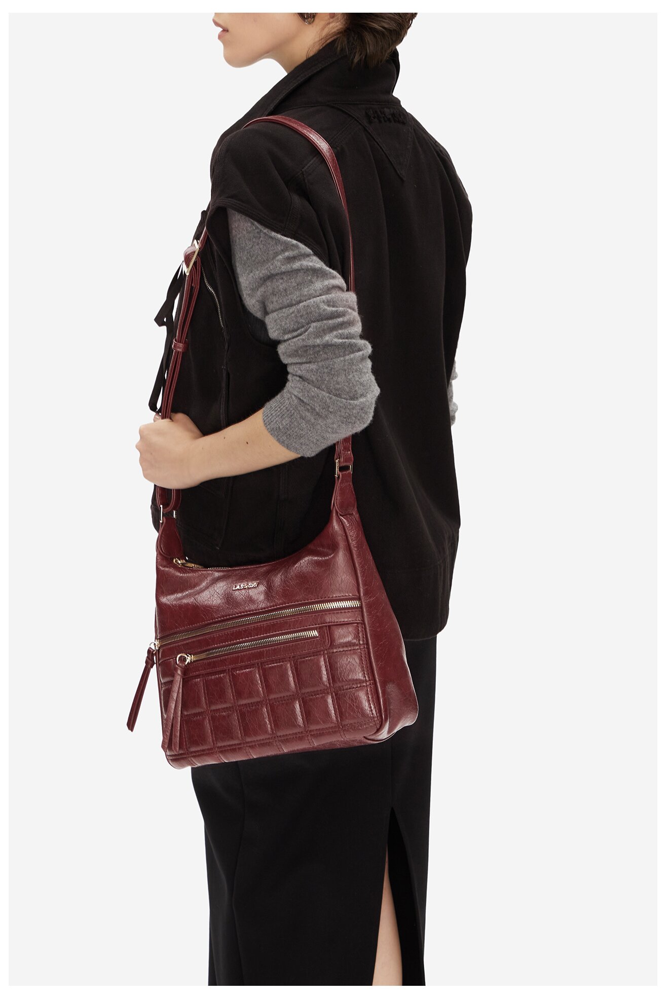 Дамска чанта Lasocki C-LSK-L-010-08 БОРДО