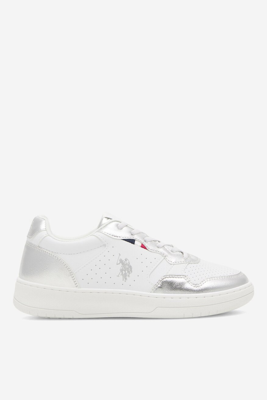 Tenisky U.S. POLO ASSN. STŘÍBRNÁ - 5905588413783