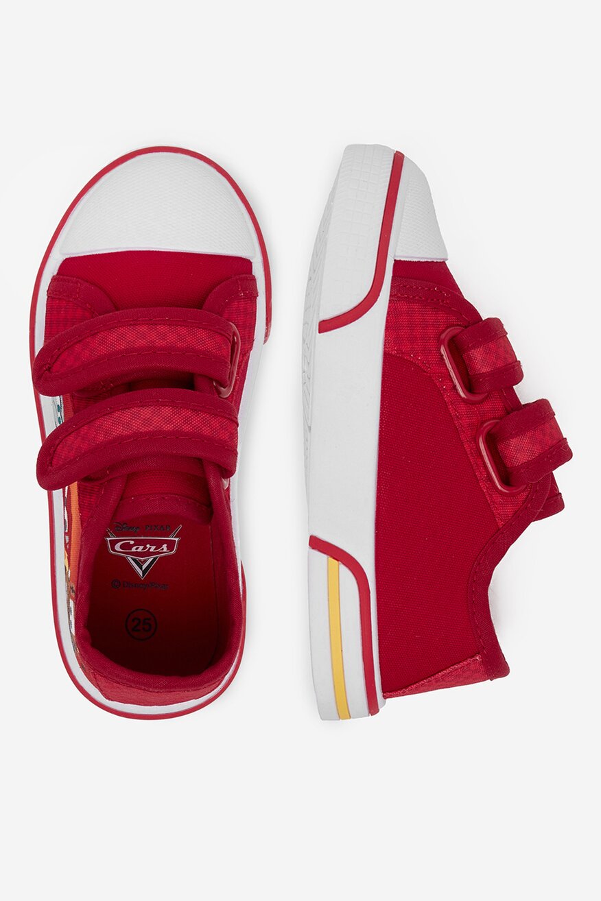 Pantofi pânză Cars ROŞU - 5906751241820