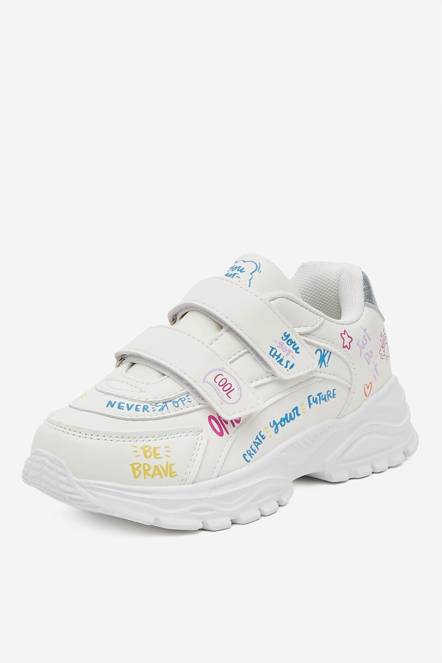 
                Sneakerși DeeZee ALB - 5906751195840