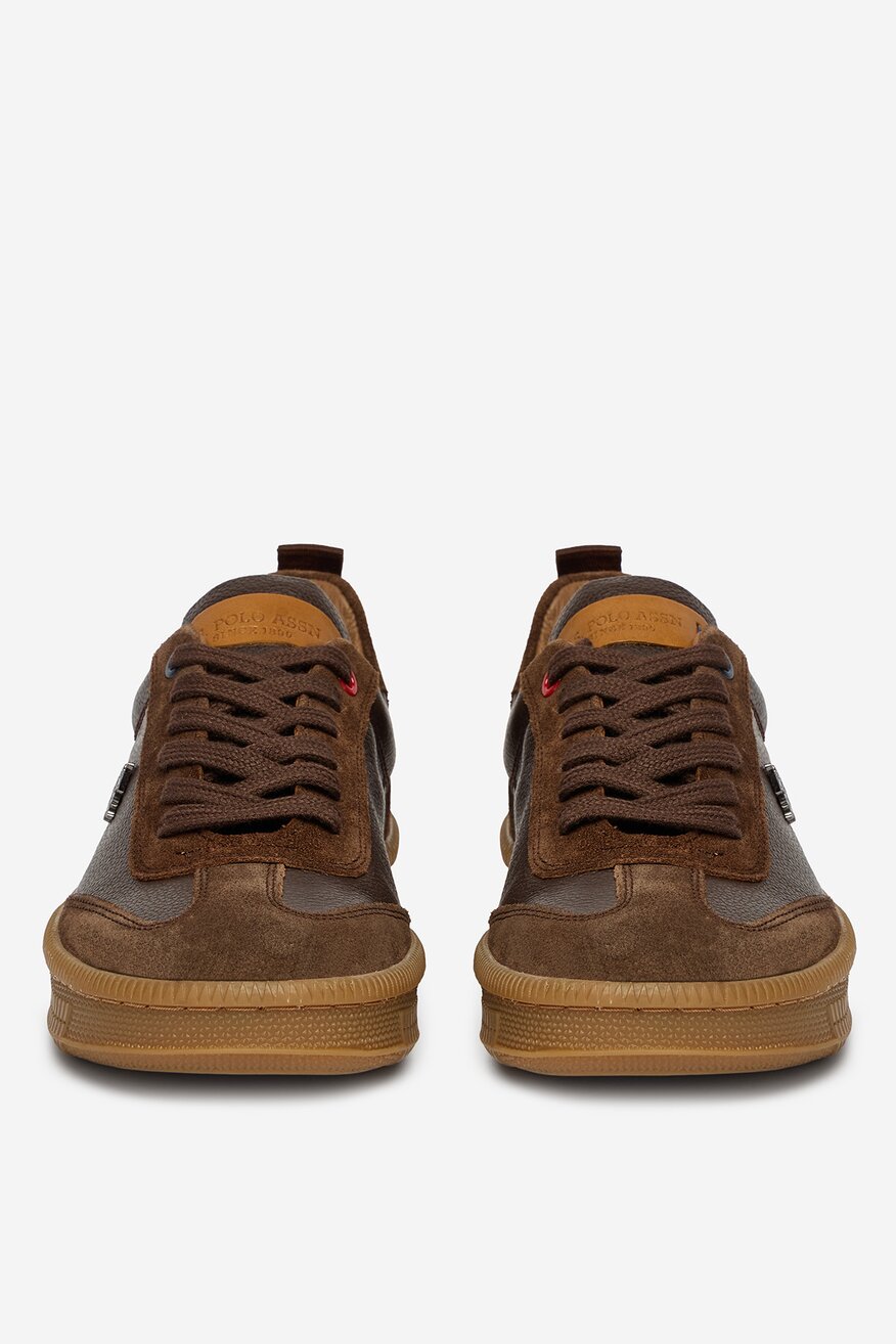 
                Сникърси U.S. POLO ASSN. ТЪМНОКАФЯВ - 5906751969908