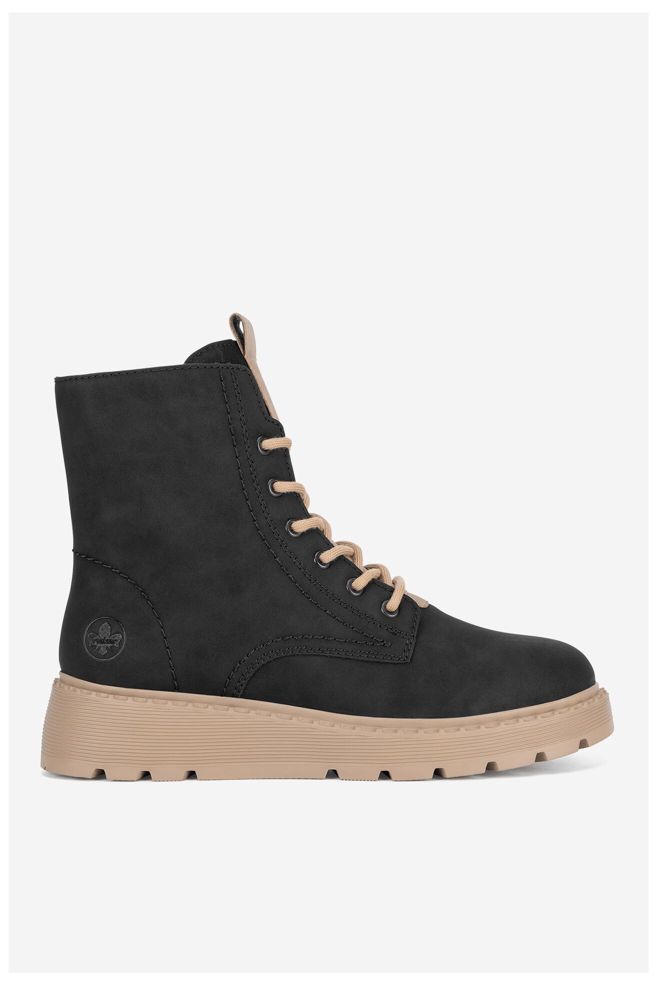 Csizma Rieker 70404-00 FEKETE