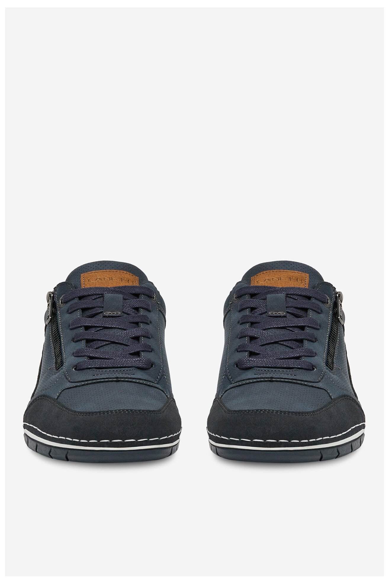 Półbuty Lanetti V5-10235 Granatowy