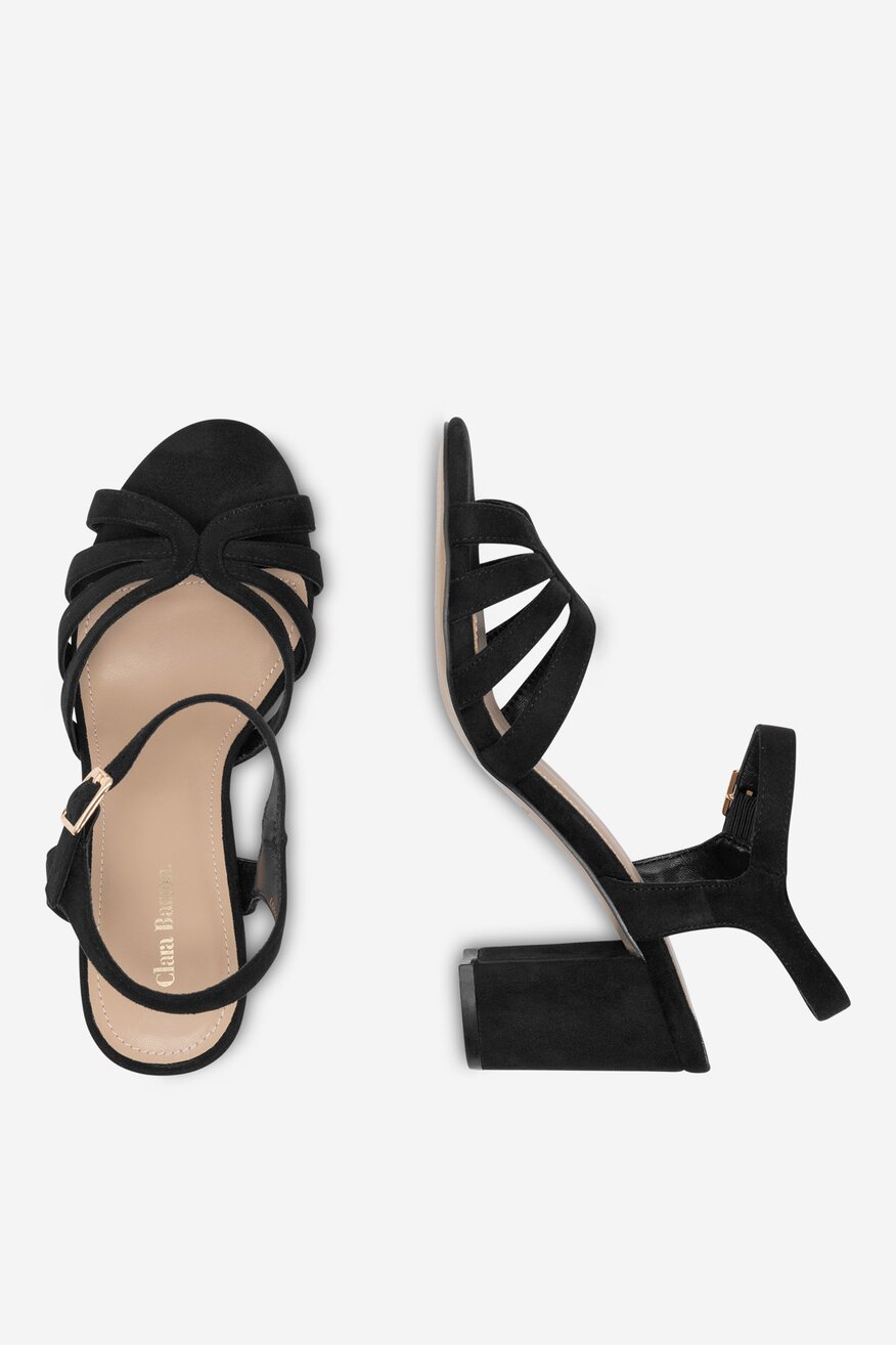 Sandály Clara Barson ČERNÁ - 5905588573388