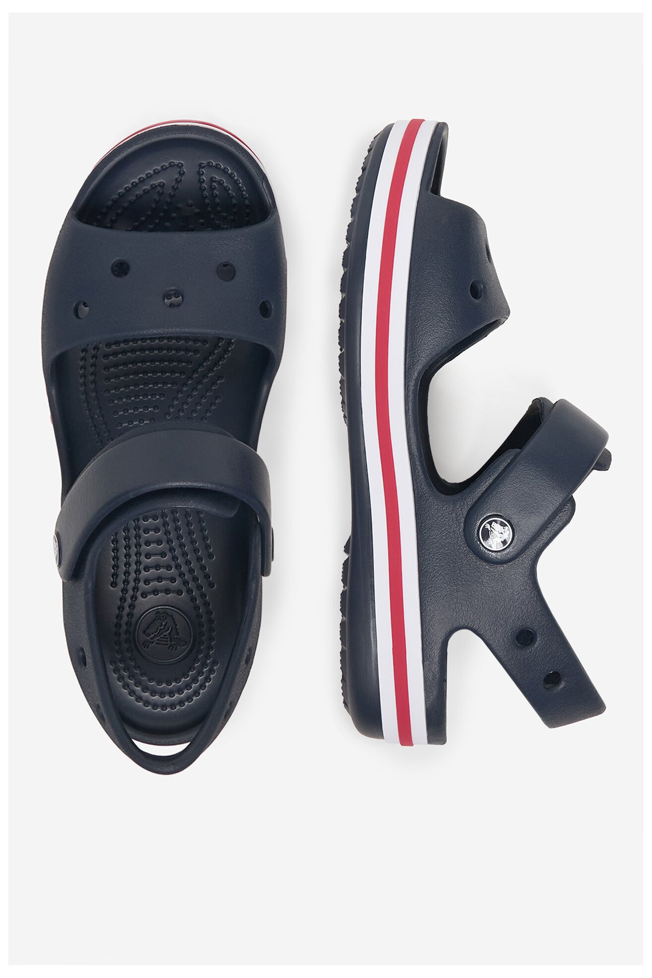 Sandały Crocs C-BAYABAND SANDAL K 211054-4CC Granatowy