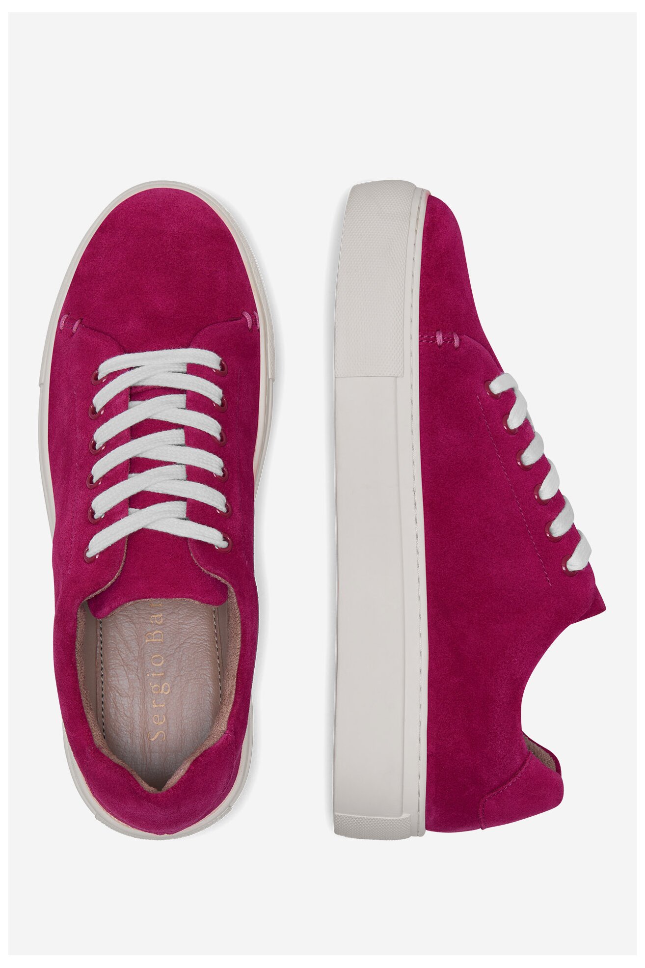 Sneakers Sergio Bardi WI32-D1080-01SB Różowy ciemny