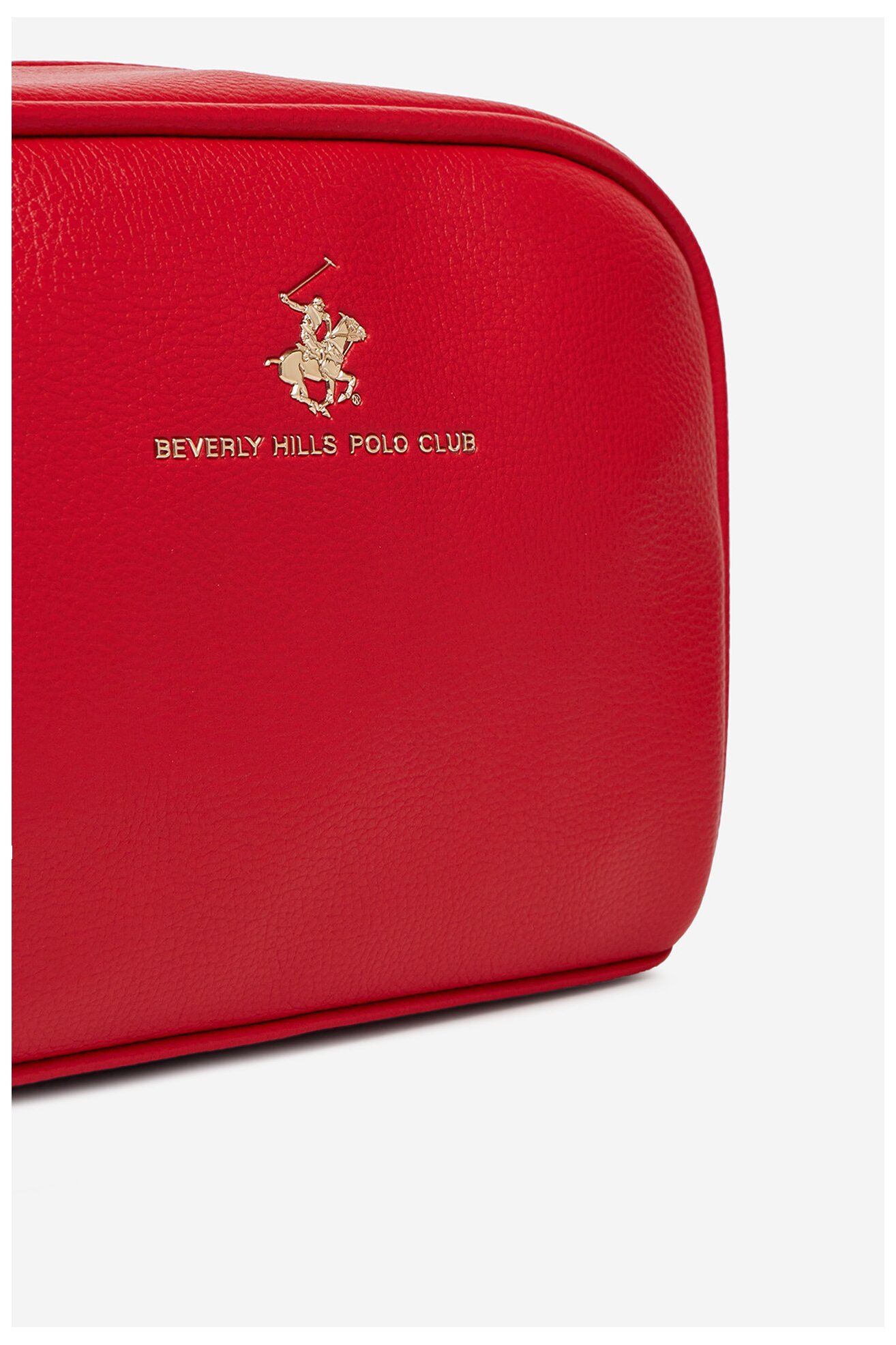 Kosmetyczka Beverly Hills Polo Club BHPC-U1-004-SS25 Czerwony