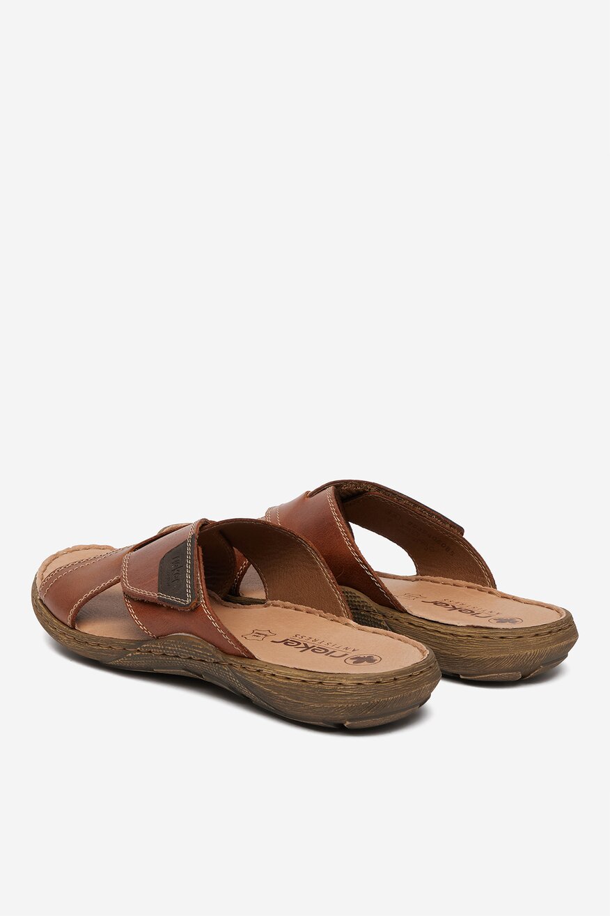 
                        Klapki Rieker CEO-22089-24 Brązowy - 5906751769539