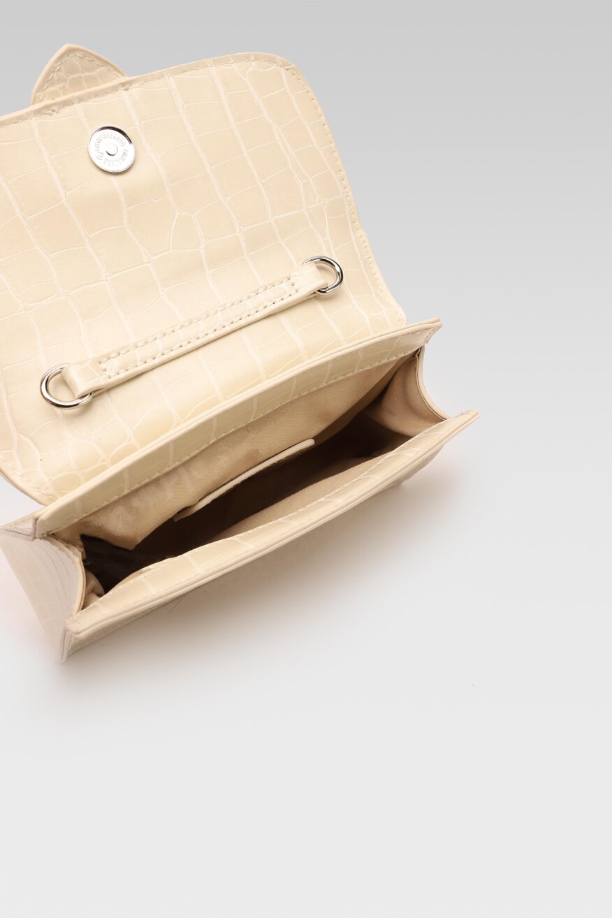 
                Jenny Fairy - Saszetka nerka ze zwierzęcym motywem beżowa - 5903698688473