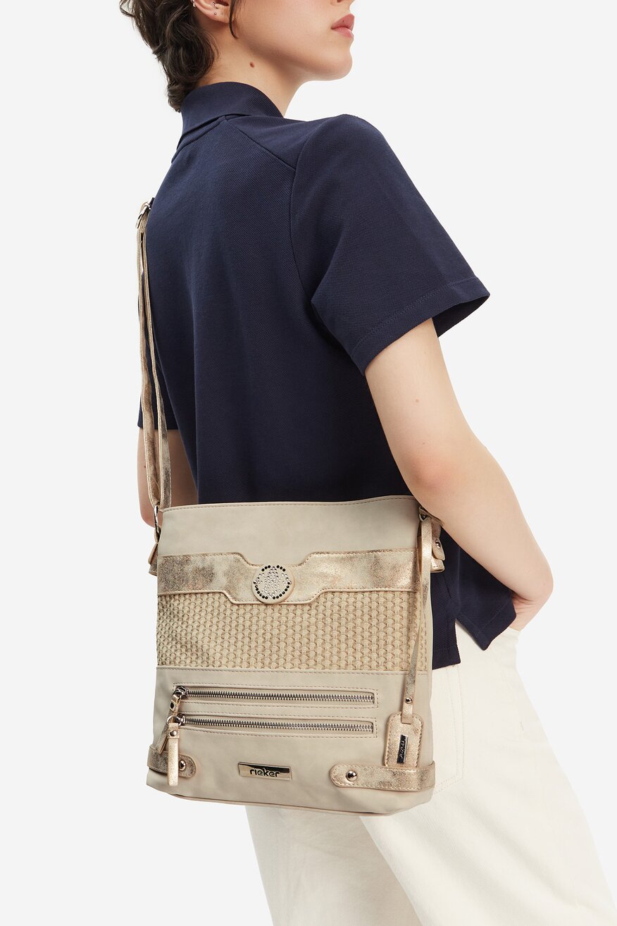 
                Rieker - Torebka skórzana mała - 2230078421898