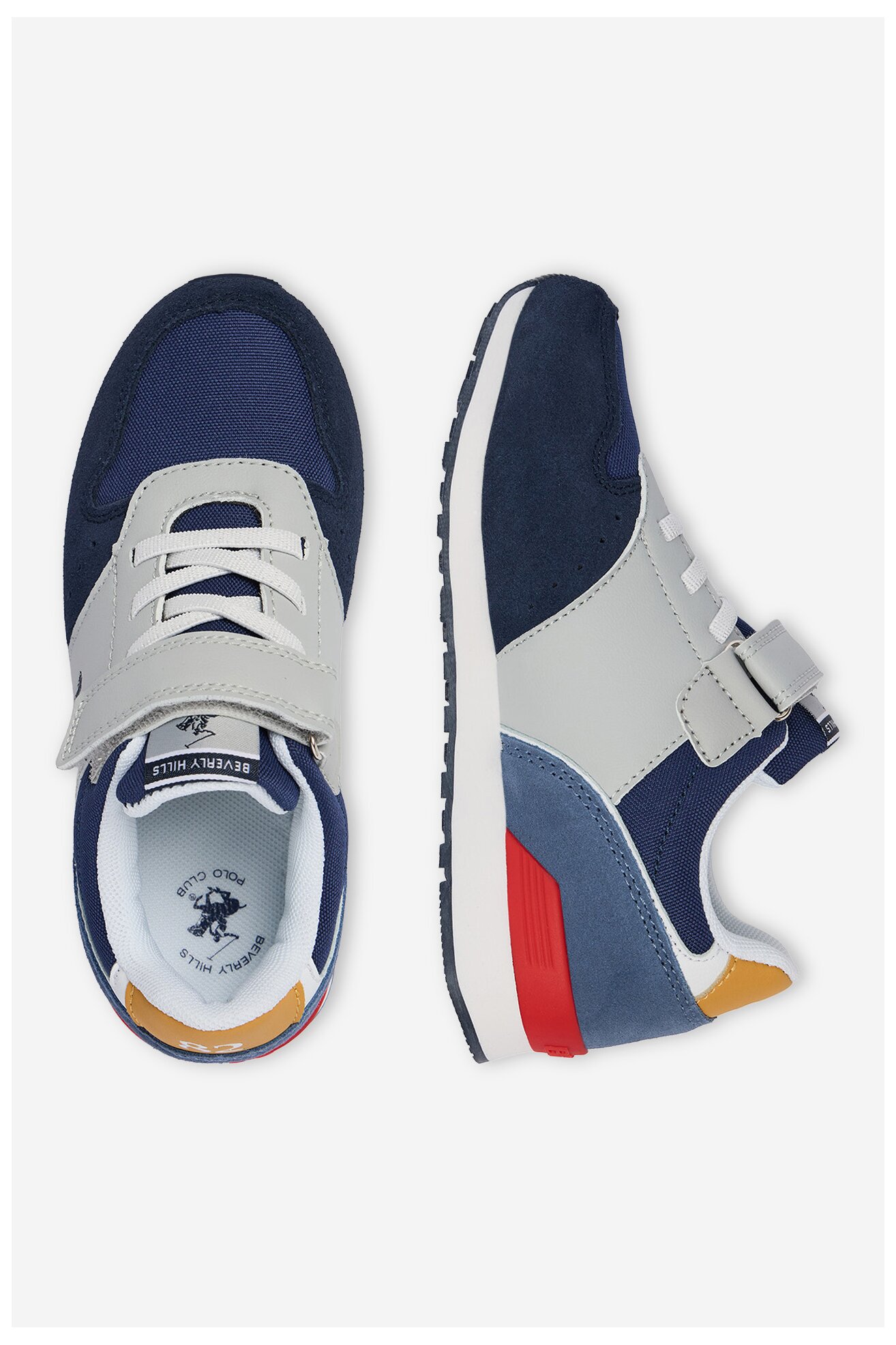 Sneakers Beverly Hills Polo Club EO-CP23-6386 Granatowy