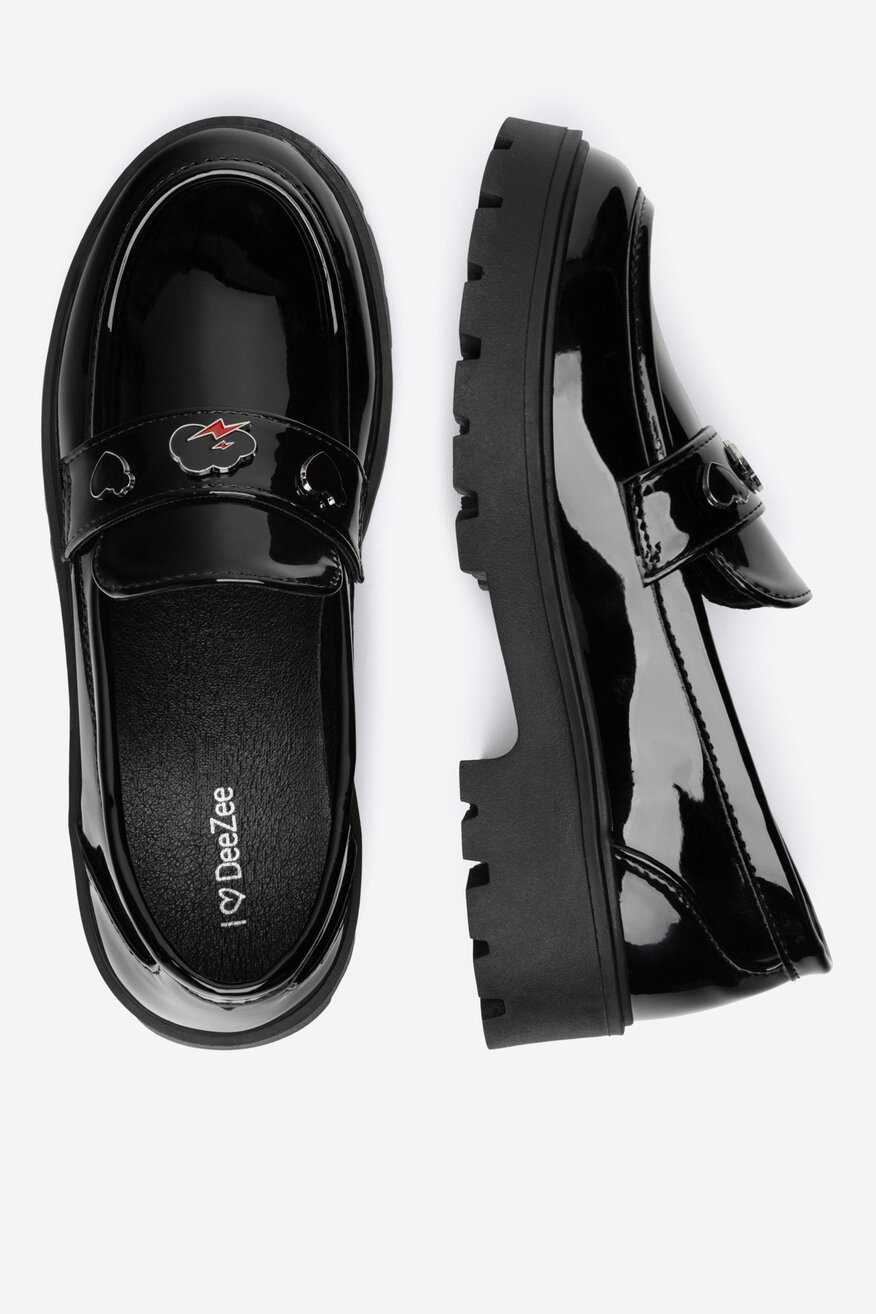 DeeZee - Loafersy lakierowane - 5904862295770