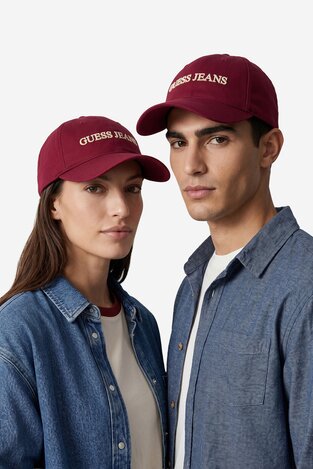 Бейсболка GUESS JEANS CWBEO-GJ-U3-007-SS26 ЧЕРВОНИЙ