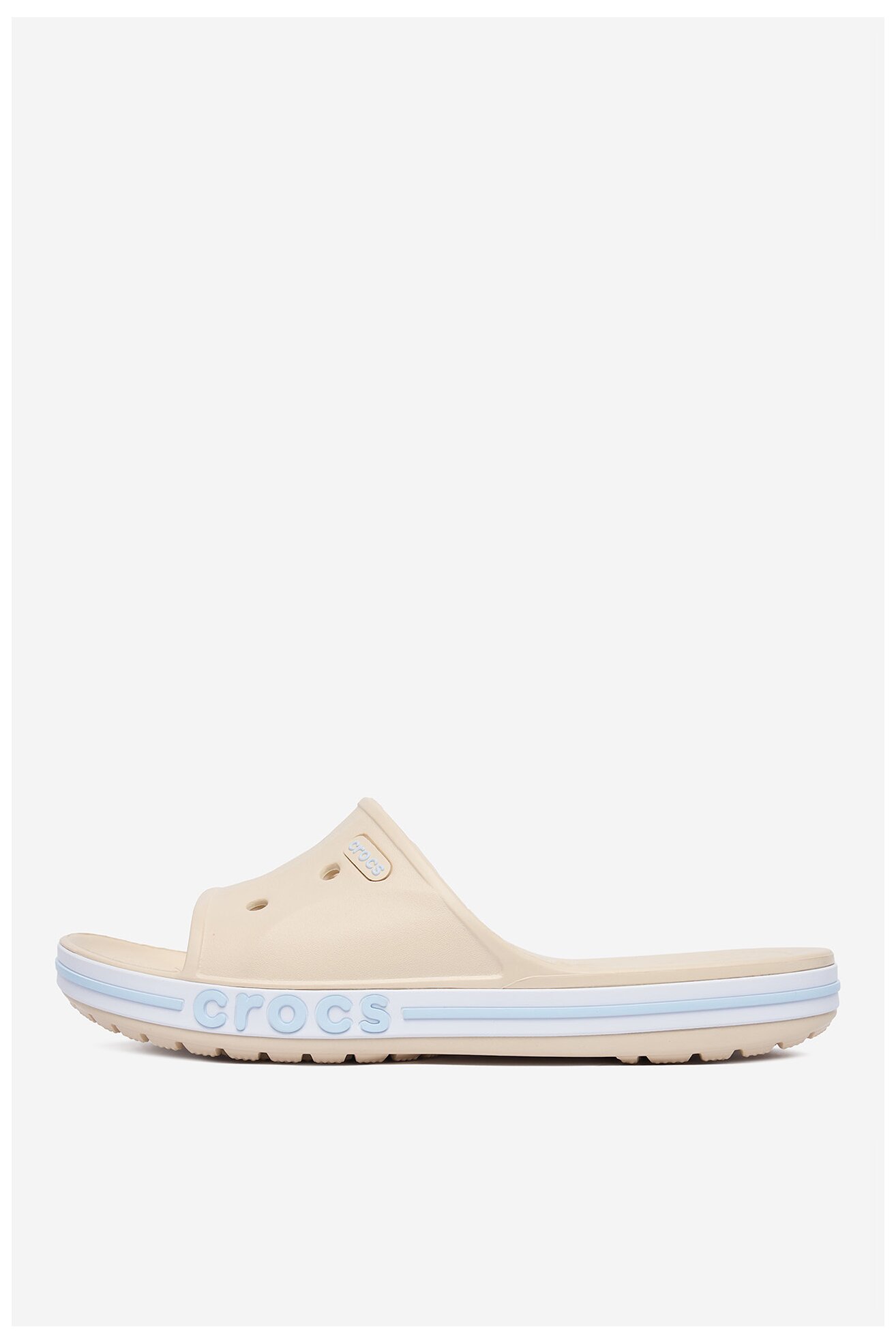 Klapki basenowe Crocs C-BAYABAND SLIDE 205392-1LI Beżowy
