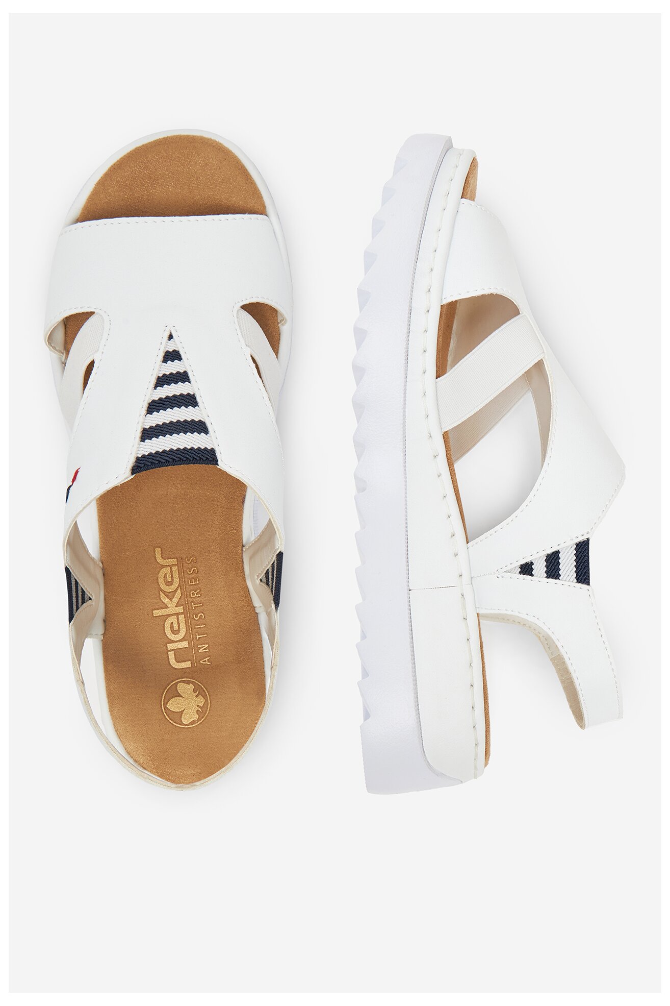 Сандали Rieker V44Y5-80 БЯЛ