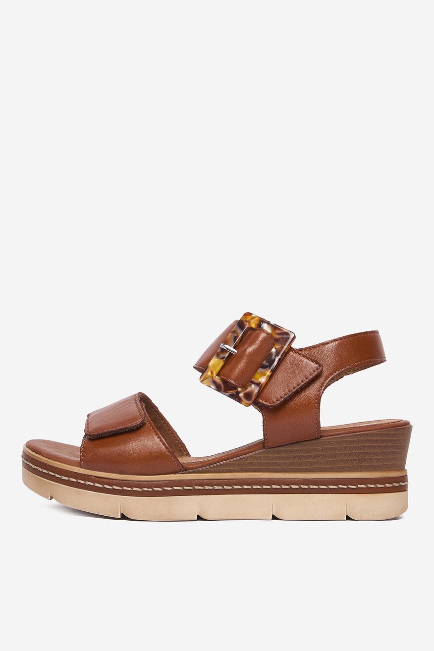 
                Remonte - Sandały skórzane - 5906751790069