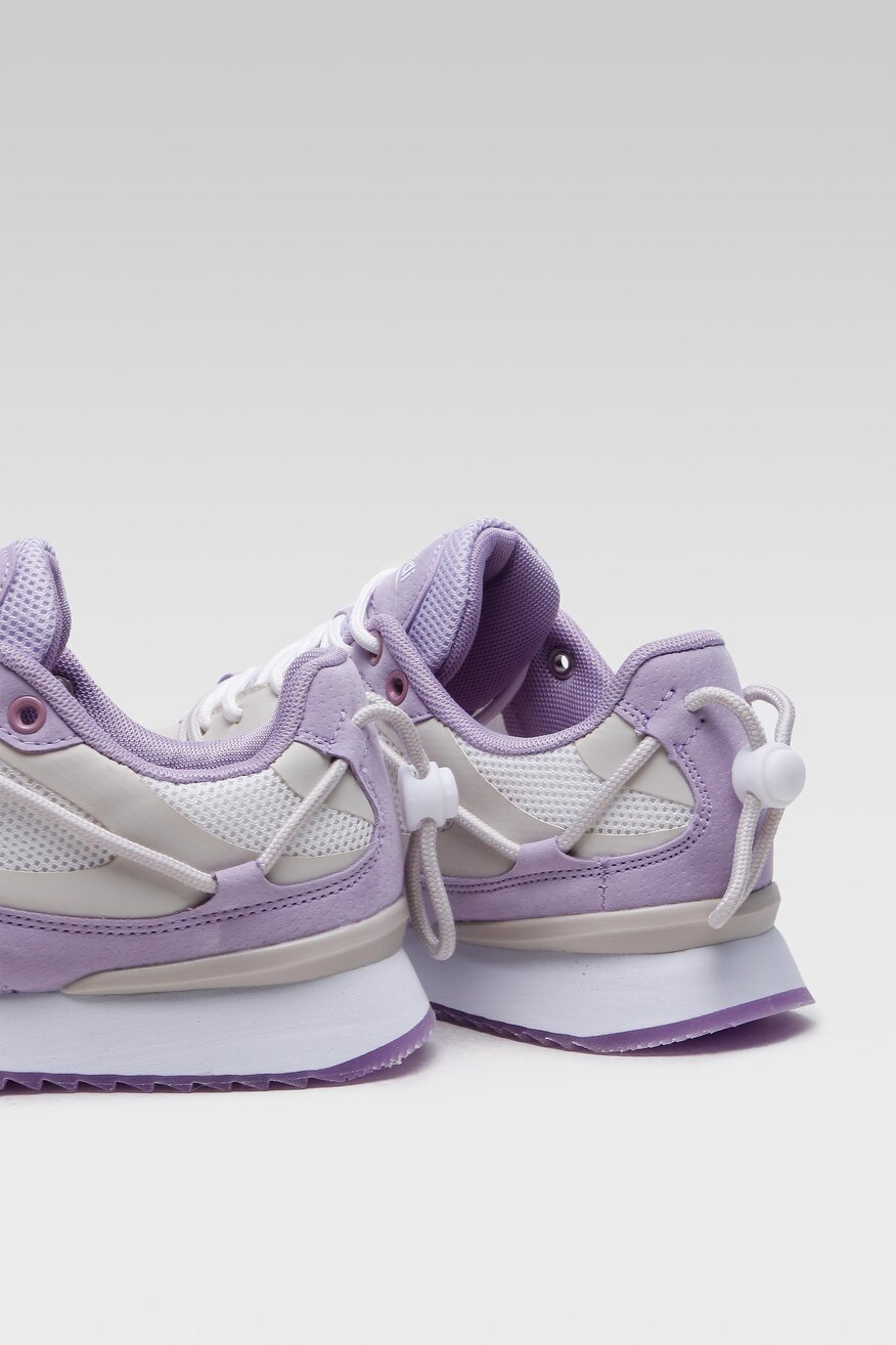 Sprandi - Obuwie sportowe fioletowe sznurowane - 5904248448271