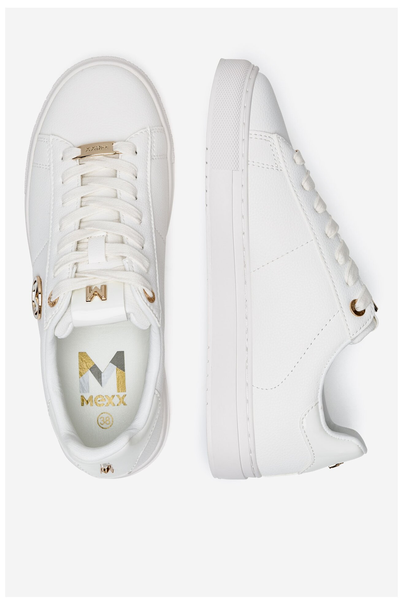 Sneakerși Mexx MIRL1011541W-01 ALB