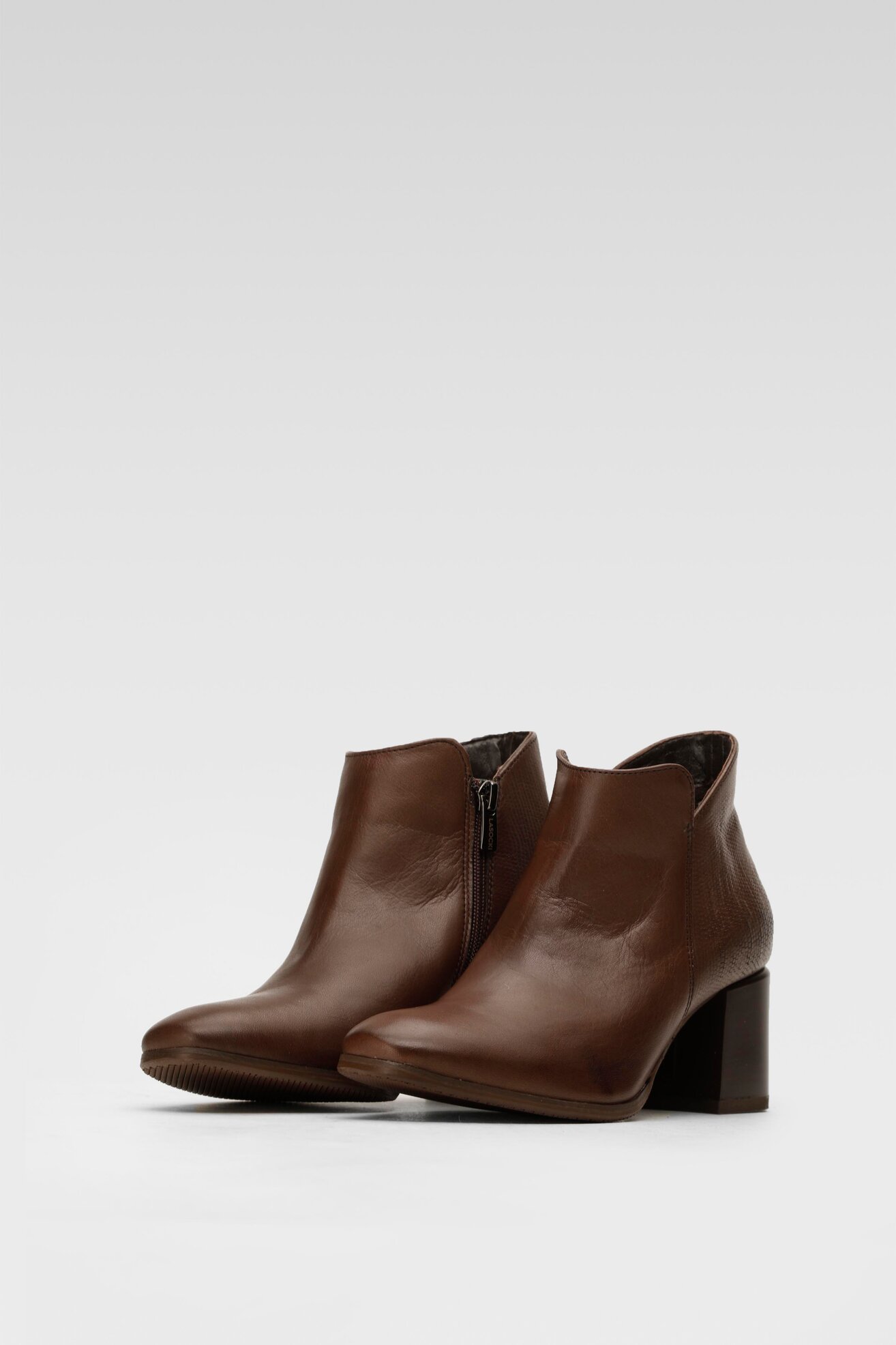 Botki Lasocki 5556-01 Brązowy