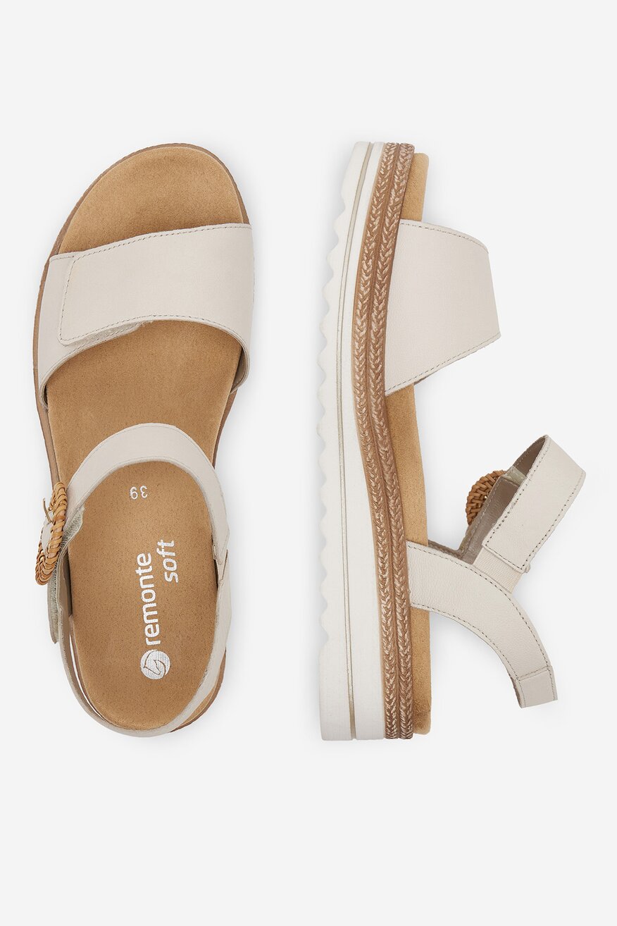 
                Remonte - Sandały skórzane - 5906751736647